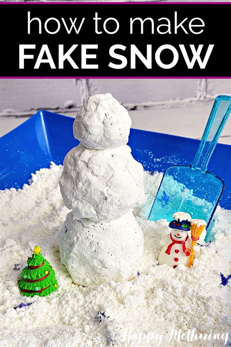 The rest is in the videos. . Dustin martian how to make fake snow